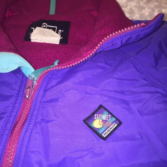 Vintage 80s Ski Jacket Coat Woolrich L Signet Gear - Picture 2 of 5